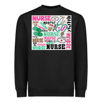 Black nurse Heavyweight Sweatshirt - Zillion Design Studio