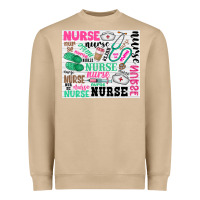 Mushroom nurse Heavyweight Sweatshirt - Zillion Design Studio