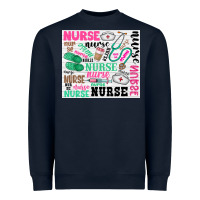 Navy nurse Heavyweight Sweatshirt - Zillion Design Studio