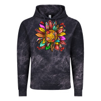 Cloud Black strawberry sunflower Vintage Hoodie - texasbilliewilder