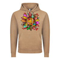 Strawberry Sunflower Vintage Hoodie | Teevron