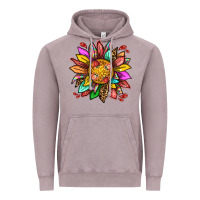 Vintage Zinc strawberry sunflower Vintage Hoodie - texasbilliewilder