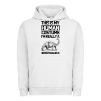 Pigment Lunar Rock This Is My Human Costume Im Really A Brachiosaurus Urban Hoodie - Bettercallsaul