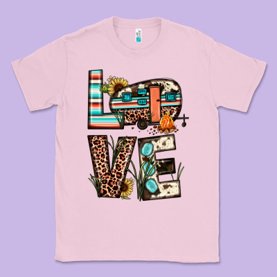 Love Camp Classic Tee Designed By Jahusdesignshop