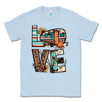 Dusty Blue love camp Classic Tee - JahusDesignShop
