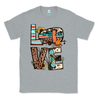 Heather Grey love camp Classic Tee - JahusDesignShop