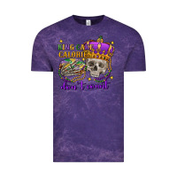 Cloud Purple king cake calories don't count skull Vintage Tee - FaDigitalArtStudio