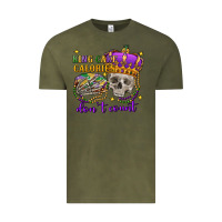 Vintage Olive king cake calories don't count skull Vintage Tee - FaDigitalArtStudio