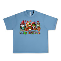 Pebble Blue merry christmas coffee afro gnomies Urban Heavy Tee - FaDigitalArtStudio