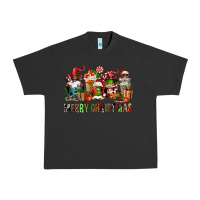 Pigment Black merry christmas coffee afro gnomies Urban Heavy Tee - FaDigitalArtStudio