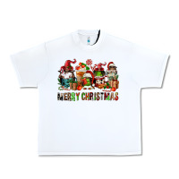 White merry christmas coffee afro gnomies Urban Heavy Tee - FaDigitalArtStudio