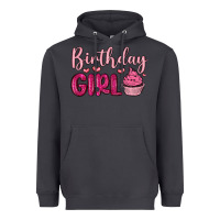 Birthday Girl Cupcake Heavyweight Hoodie | Teevron