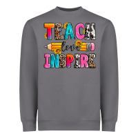 Storm teach love inspire Heavyweight Sweatshirt - Zillion Design Studio