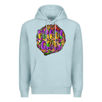 Blue Mist mardi gras Premium Hoodie - LillyAllenDesigns