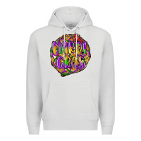 Dove Grey mardi gras Premium Hoodie - LillyAllenDesigns
