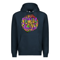 Navy mardi gras Premium Hoodie - LillyAllenDesigns