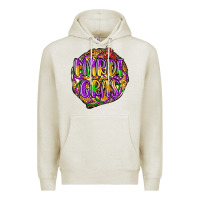 Oatmeal Heather mardi gras Premium Hoodie - LillyAllenDesigns