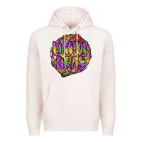 Pale Pink mardi gras Premium Hoodie - LillyAllenDesigns