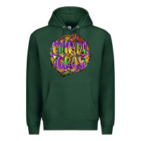 Sports Green mardi gras Premium Hoodie - LillyAllenDesigns