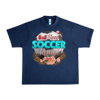 Navy eat sleep soccer repeat Urban Heavy Tee - HRA Design Shop