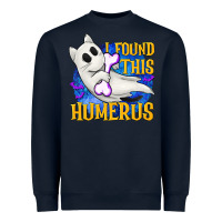 Navy I Found This Humerus Heavyweight Sweatshirt - texasbilliewilder