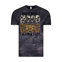 Cloud Black i dont need a mood ring i have a face Vintage Tee - CowhideDigitalArt