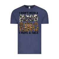 Vintage Denim i dont need a mood ring i have a face Vintage Tee - CowhideDigitalArt