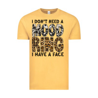 Vintage Mustard i dont need a mood ring i have a face Vintage Tee - CowhideDigitalArt