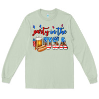 Matcha party in the usa Long Sleeve Tee - AdoDesignShop