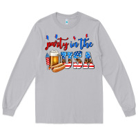 Moon Dust party in the usa Long Sleeve Tee - AdoDesignShop