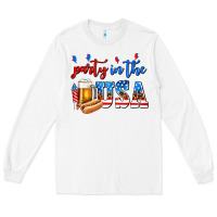 White party in the usa Long Sleeve Tee - AdoDesignShop