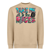 Mushroom take me to the races Heavyweight Sweatshirt - Zillion Design Studio