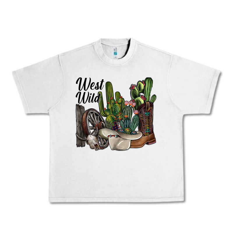 West Wild Urban Heavy Tee by SublimationCraftShop | Teevron