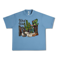Pebble Blue west wild Urban Heavy Tee - SublimationCraftShop