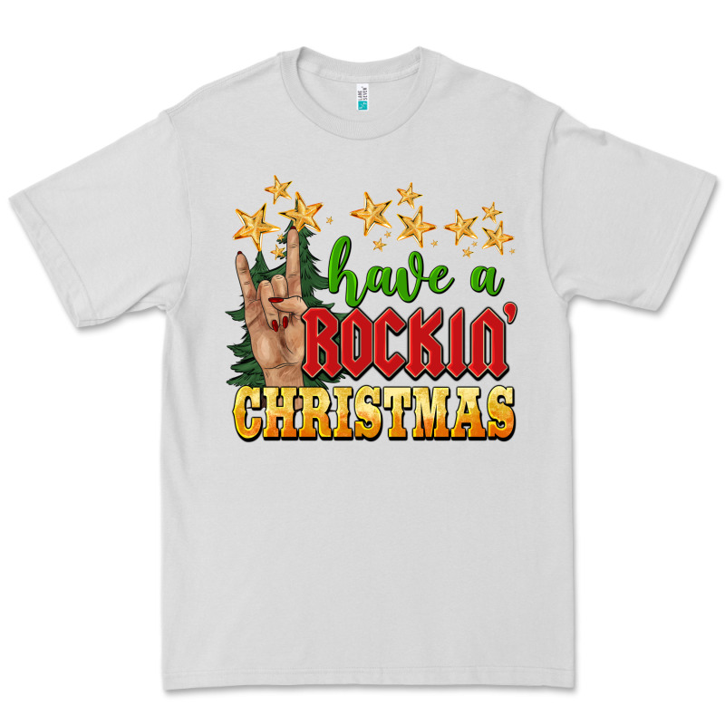 Have A Rockin Christmas Premium Tee by BarkalooDesign | Teevron