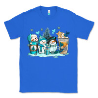 True Royal winter snowman coffee cups Classic Tee - AdoDesignShop