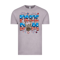 Vintage Zinc Freedom rock hand Vintage Tee - Neo Western