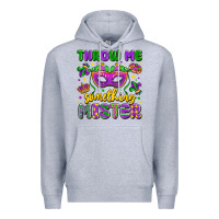 Heather Grey throw me something mister Premium Hoodie - LillyAllenDesigns