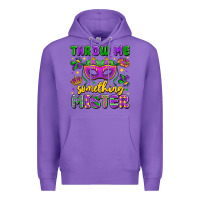 Purple throw me something mister Premium Hoodie - LillyAllenDesigns