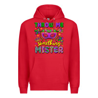 Red throw me something mister Premium Hoodie - LillyAllenDesigns