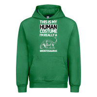 Emerald This Is My Human Costume Im Really A Brachiosaurus Urban Hoodie - Bettercallsaul