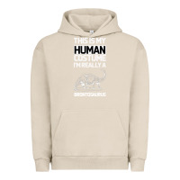 Pigment French Oak This Is My Human Costume Im Really A Brachiosaurus Urban Hoodie - Bettercallsaul