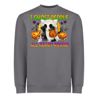 Storm I Ghost People All Ready Round Heavyweight Sweatshirt - texasbilliewilder