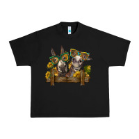 Black 2 donkeys with sunflowers Urban Heavy Tee - BarkalooDesign