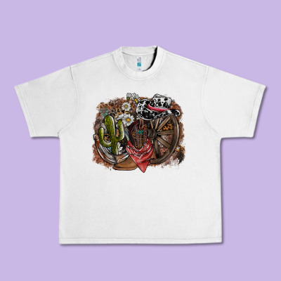 Western Urban Heavy Tee Designed By Sublimationcraftshop