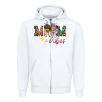 White mom vibes baby pigs Zipper Hoodie - Artiststas