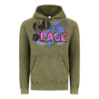 Vintage Olive go race Vintage Hoodie - Zillion Design Studio