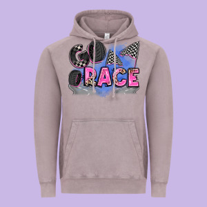 Go Race Vintage Hoodie Designed By Zillion Design Studio