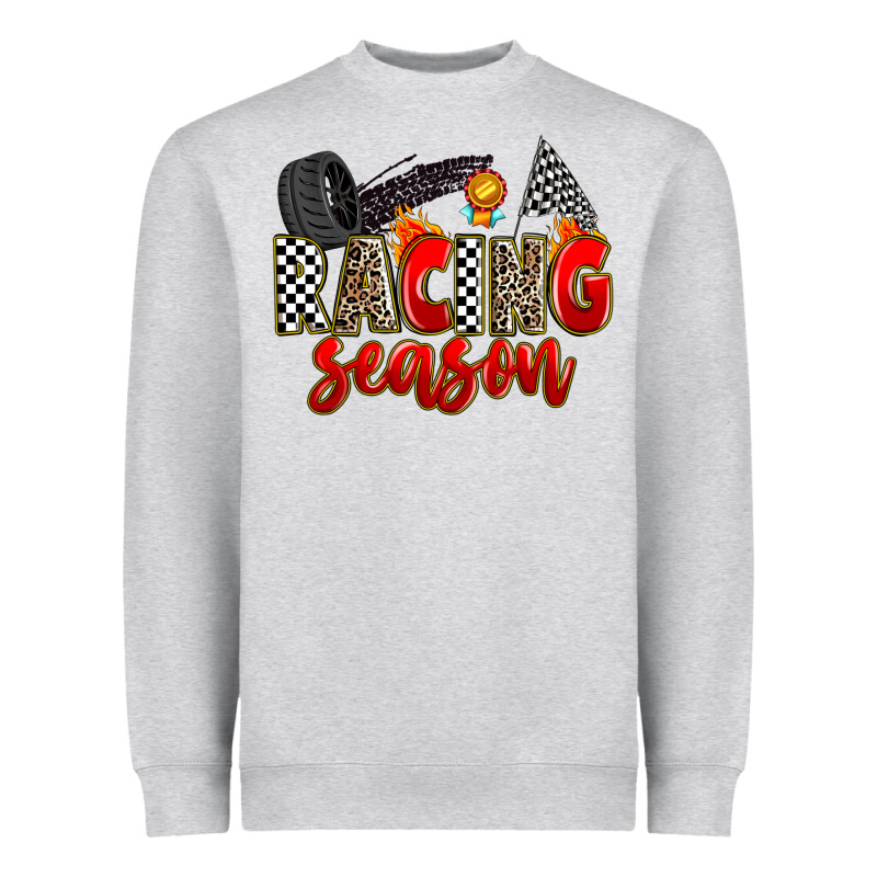 Racing Season Heavyweight Sweatshirt by Zillion Design Studio | Teevron