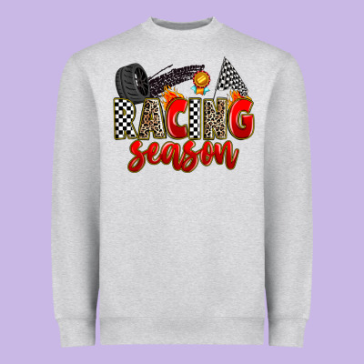 Racing Season Heavyweight Sweatshirt Designed By Zillion Design Studio